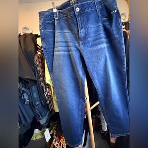 BloomChic Women's Deep Blue Skinny Jeans